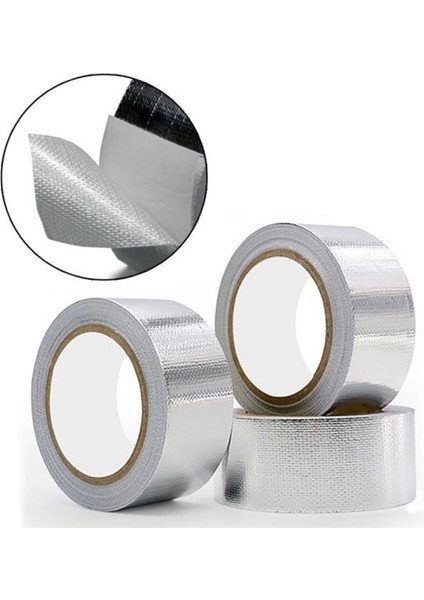 2 mt Yüksek Sıcaklık Dayanan Su Geçirmez Çatı Duvar Çaatlak Onarıcı Yapışkan Bant Folyo 5 cm (4887)