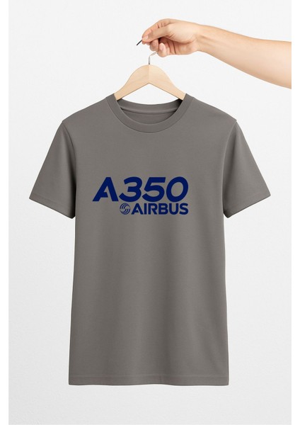 A350 Airbus Baskılı Tshirt Pilot - Havacı - Uçak Tutkunu Hediye