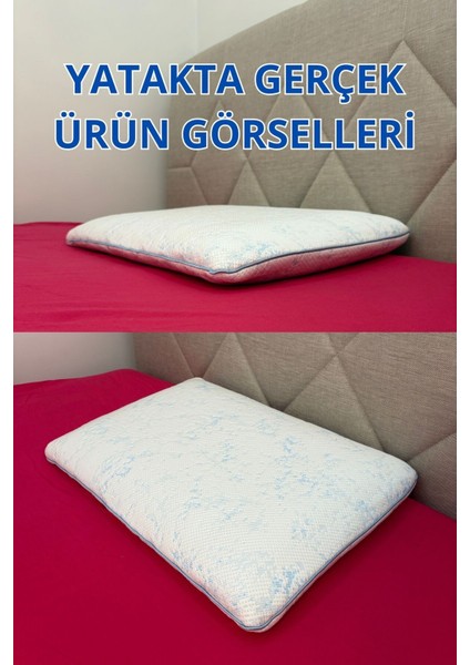 1-8 Yaş Çocuk Yastığı Sertifikalı, Ten Hissiyatlı Pamuklu Özel Kılıf, Nefes Alan Bütün Visco Sünger modelleri