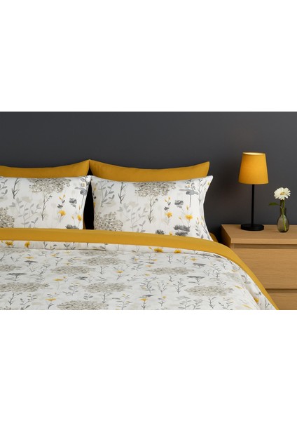 çift Kişilik Lastikli Çarşaflı Nevresim Takımı Jaune fiyatları