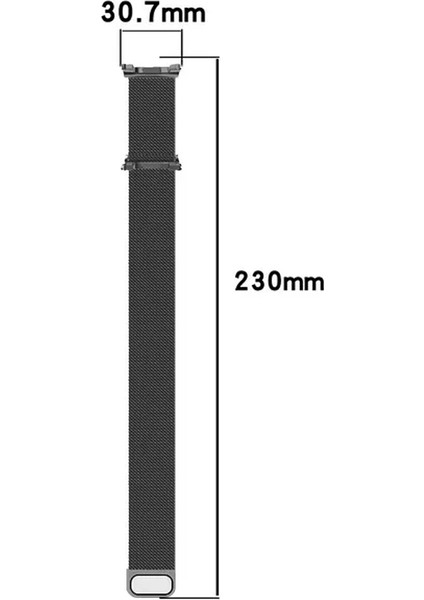 Samsung Galaxy Watch 8 40MM 44MM Uyumlu Manyetik Milanese Loop Metal Kordon indirimleri