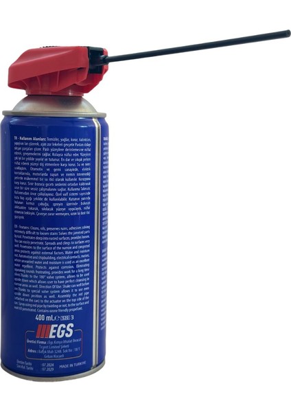 Egs E-40 Çok Amaçlı Bakım Spreyi 400 ml fiyatları