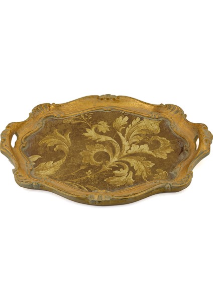 34 x 47 cm Oval Tepsi