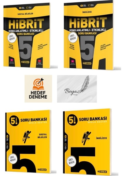 Hız 5.sınıf Hibrit Sosyal Ingilizce Konu Anlatımlı Soru Sosyal Ingilizce Soru Bankası Hedef Deneme
