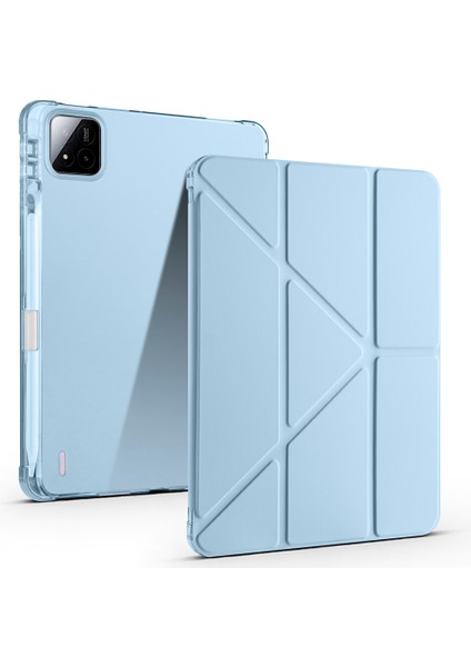 Xiaomi Pad 7 Pro Kılıf Tri Folding Kalem Bölmeli Standlı Kılıf