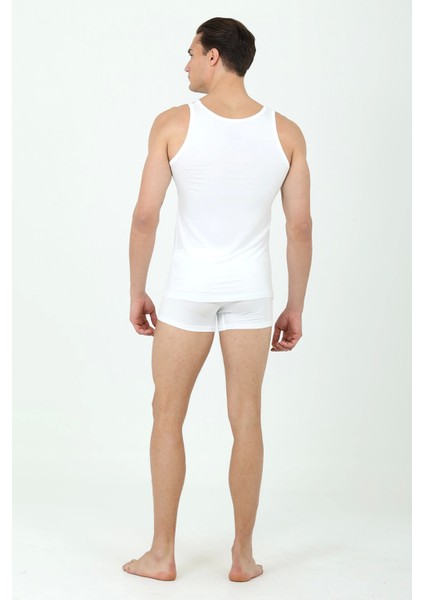 D's Damat 300 Erkek Atlet ve Boxer Takım - Beyaz - M fiyatları