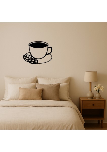 Çay ve Kurabiye Tasarımlı Dekoratif Tablo - NEO4564-4121