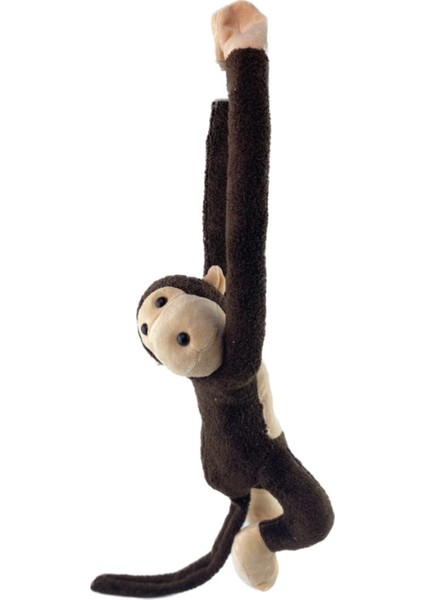 Elleri Yapışan Oyun ve Uyku Arkadaşı Peluş Maymun Oyuncak Sarılan Maymun