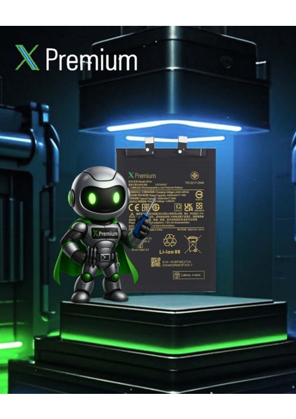Xpremium Xiaomi Mi 13 Lite (BP4E) Batarya – 4500 Mah Süper Yüksek Kapasiteli Güçlendirilmiş Pil fiyatları