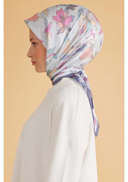 Fresh Pure Eşarp 2 - 04 Buz Mavi Karışık Desen 49986 fiyatları