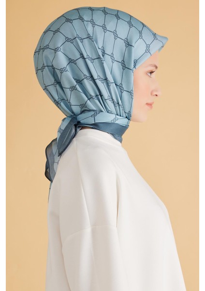 Fresh Pure Eşarp 7 - 25 Mavi Karışık Desen 49998 modelleri