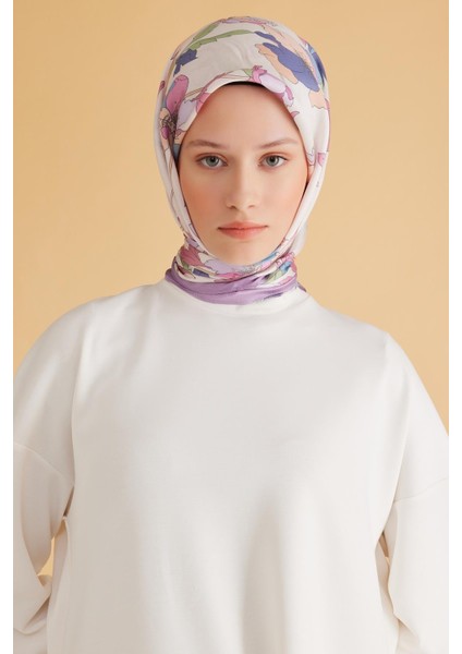 Fresh Pure Eşarp 2 - 07 Krem Karışık Desen 49987
