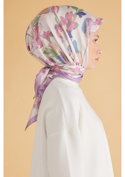 Fresh Pure Eşarp 2 - 07 Krem Karışık Desen 49987 modelleri