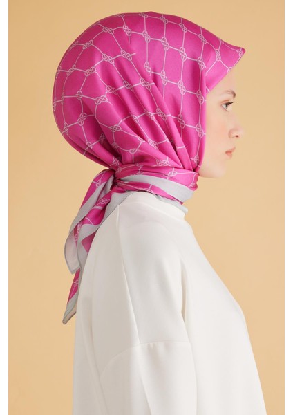 Fresh Pure Eşarp 7 - 28 Pembe Karışık Desen 49996 modelleri
