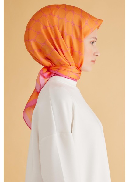 Fresh Pure Eşarp 7 - 29 Turuncu Karışık Desen 49999 modelleri