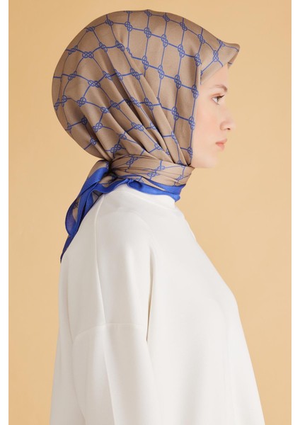 Fresh Pure Eşarp 7 - 27 Mavi Karışık Desen 49997 modelleri