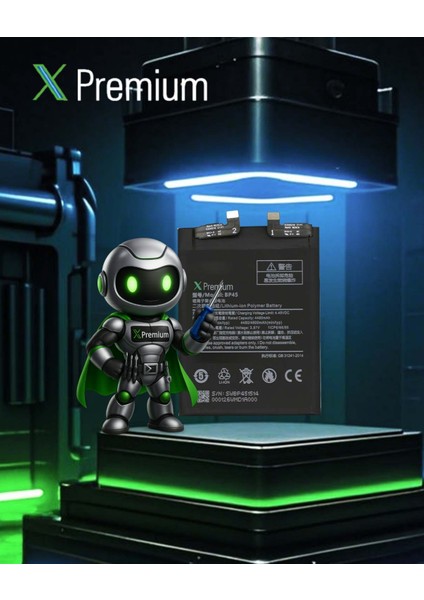 Xpremium Xiaomi Mi 12 Pro (BP45) Batarya – 4600 Mah Süper Yüksek Kapasiteli Güçlendirilmiş Pil fiyatları