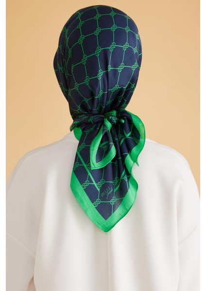 Fresh Pure Eşarp 7 - 31 Lacivert Karışık Desen 50002 fırsatları