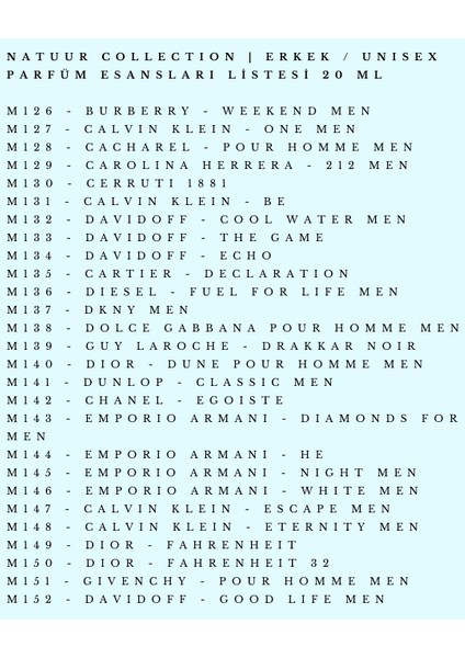 M124 Burberry - Classic Men Erkek Parfüm Esansı Yağ Yoğun Konsantre Koku 20 ml fırsatları