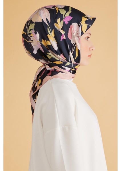 Fresh Pure Eşarp 2 - 05 Lacivert Karışık Desen 49985 modelleri