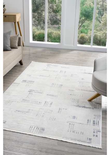 Sahra Mavi Halı Akrilik Halı Yumuşak Dokulu Salon Oturma Odası Yatak Odası Halısı 15500 fiyatları