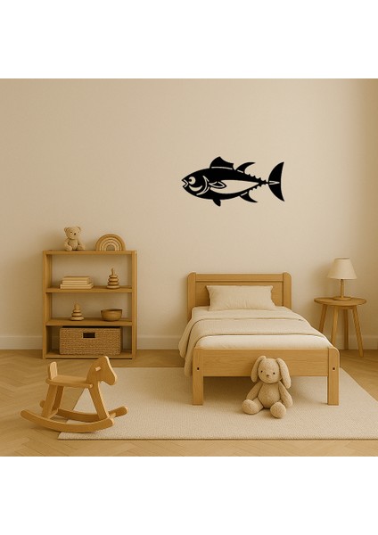 Modern Mdf Orkinos Balığı Tasarımlı Dekoratif Duvar Tablosu - NEO6110-1542 modelleri