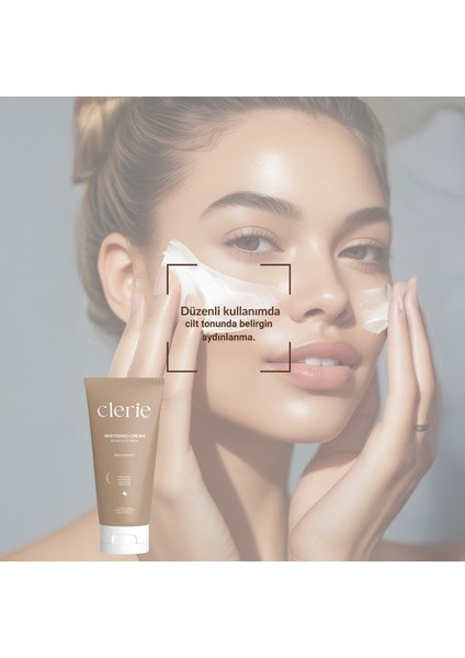 Cilt Beyazlatıcı Krem – Hint Dutu & Alpha Arbutin Leke Karşıtı ve Aydınlatıcı Parfümsüz Nemlendirici Beyazlatma Kremi - Renk Açıcı indirimleri