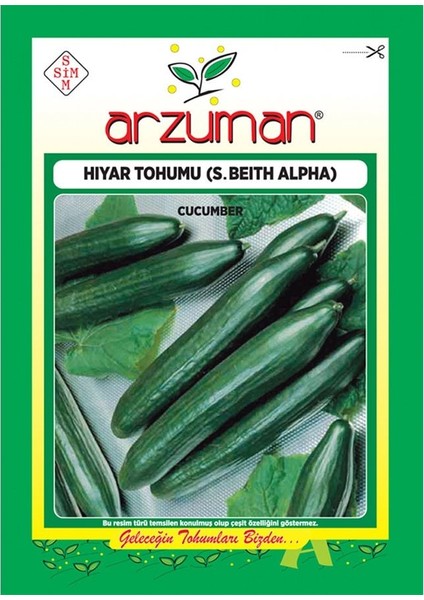 Lezzetli S.beith Alpha Salatalık Tohumu-10 Gram
