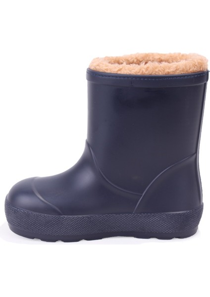 W10306 Yogi Borreguito Lacivert Ortopedik Erkek Çocuk Yağmur Çizme modelleri