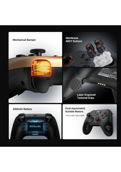 Nova 2 Lite Hall Effect 2. 4g Wireless Controller Beyaz Nintendo Switch, Windows Pc, Steam Deck, Android , ıos indirimleri