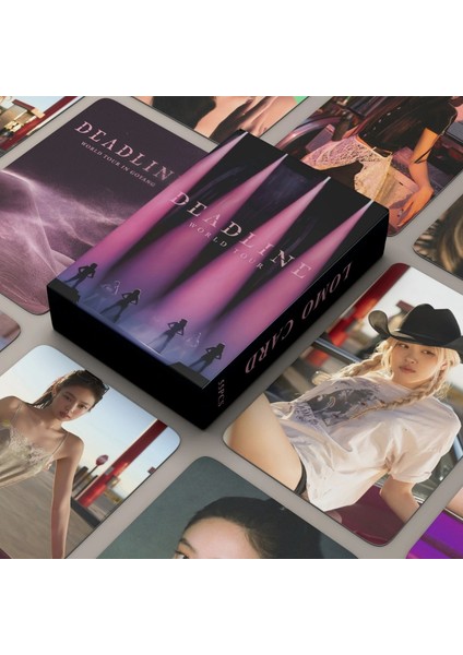 Blackpınk '' Deadline '' Çift Yön Baskılı Hologramlı Lazer/lomo Card Seti