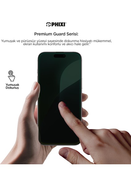 Premium Guard Hayalet Cam Ekran Koruyucu – iPhone 13 Pro Max Uyumlu | Antistatik, Su Tutmaz, Tam Kaplama fırsatları