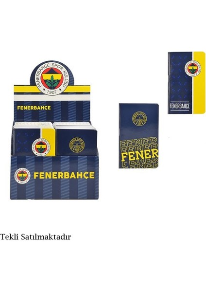 Fenerbahçe Not Defteri 8X13 Karton Dikişli