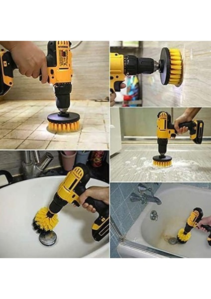 Matkap Ucu Fırça Seti Temizleme Parlatma Kiti 3 Lü modelleri