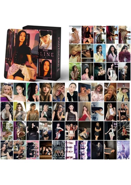 Blackpınk '' Deadline '' Çift Yön Baskılı Hologramlı Lomo Card Seti fiyatları