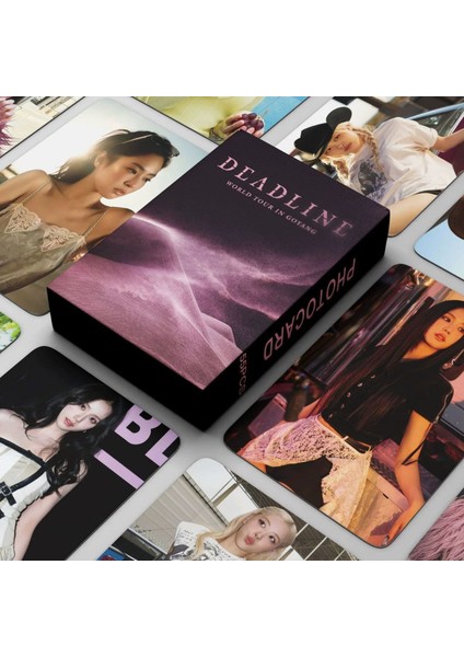 Blackpınk '' Deadline '' Çift Yön Baskılı Hologramlı Lomo Card Seti indirimleri