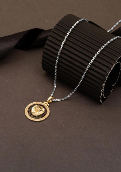 Aslan Tasarım Kolye Ucu 14 Ayar Altın fırsatları