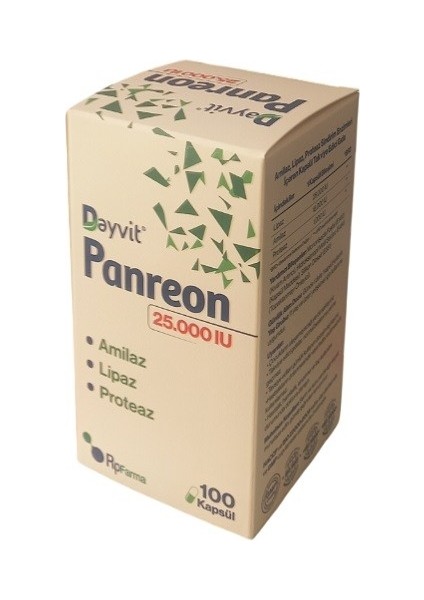 Panreon 25.000 Iu 100 Kapsül