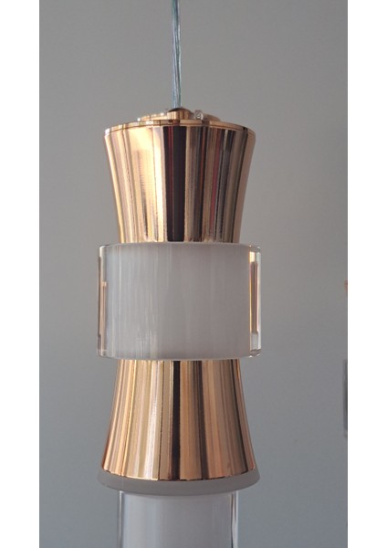 Kumandalı Üç Renk Modern LED Sarkıt Avize