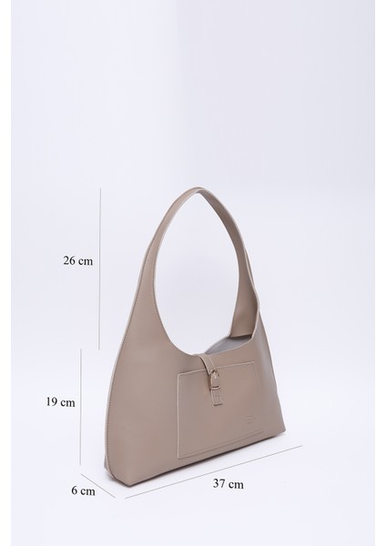 Vizon SHK142 Suni Deri Iki Bölmeli Çıtçıtlı El, Kol ve Omuz Çantası fiyatları