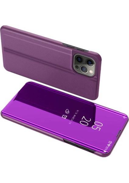Apple iPhone 11 Pro Max Uyumlu Aynalı Kapaklı Lüx Kılıf