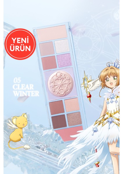 Çok Fonksiyonlu Makyaj Paleti Perıpera All Take Mood Like Palette (05 Clear Winter) (Cherry Ver)