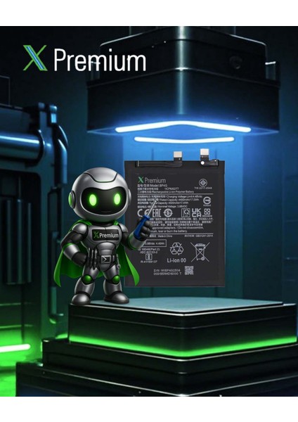 Xpremium Xiaomi Mi 13 (BP4G) Batarya – 4500 Mah Süper Yüksek Kapasiteli Güçlendirilmiş Pil fiyatları