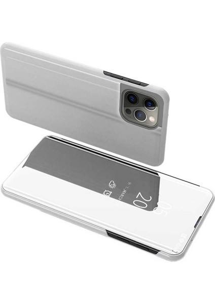 Apple iPhone 11 Pro Max Uyumlu Aynalı Kapaklı Lüx Kılıf