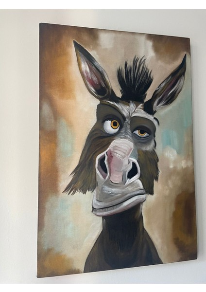 Yağlı Boya Eşek Tablosu 40×60