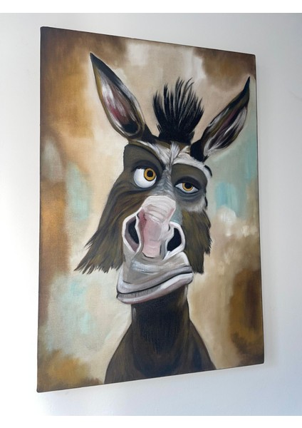 Yağlı Boya Eşek Tablosu 40×60 fiyatları