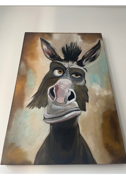 Yağlı Boya Eşek Tablosu 40×60 modelleri