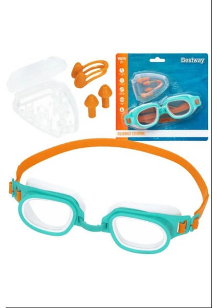 Kulak ve Burun Tıkacı Yüzücü Gözlük Seti 26034