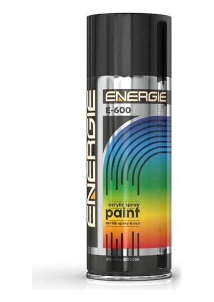 E-600 Sprey Boya - Parlak Beyaz - RAL9010