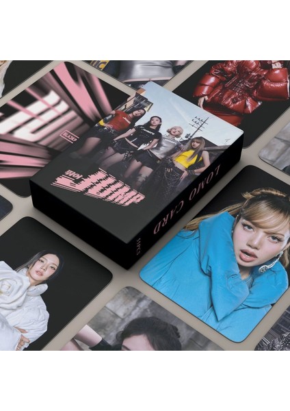 Blackpınk '' Jump '' Çift Yön Baskılı Hologramlı Lazer/lomo Card Seti